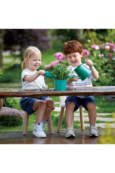 Hape Bamboo And Metal Toy - Gardening Set