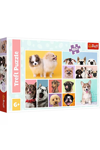 Trefl Puzzle 160 Prietenia Catelusilor