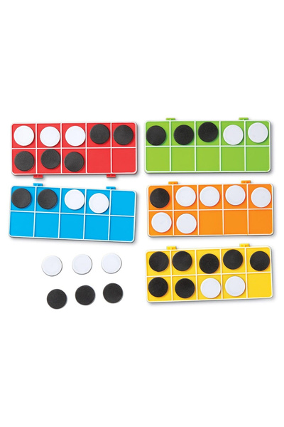 Learning Resources Set matematic baza 10 - Curcubeu