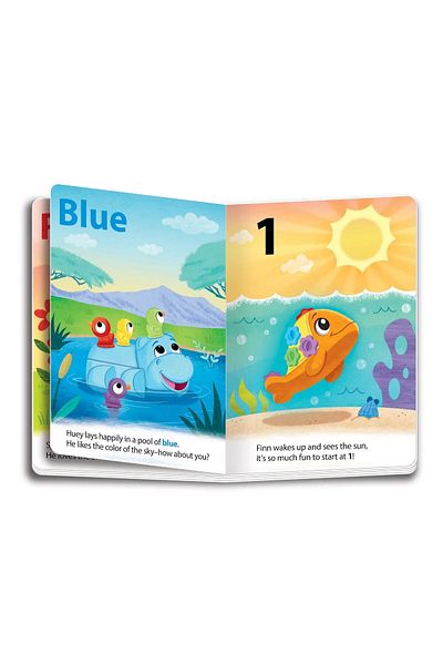 Learning Resources Invatam culorile & numerele cu Spike si prietenii