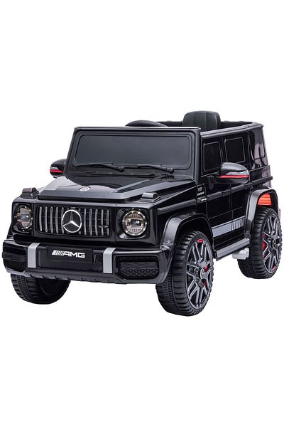 Chipolino Electric Suv Car Mercedes G63 Amg With Leather Seat And Eva Black Wheels