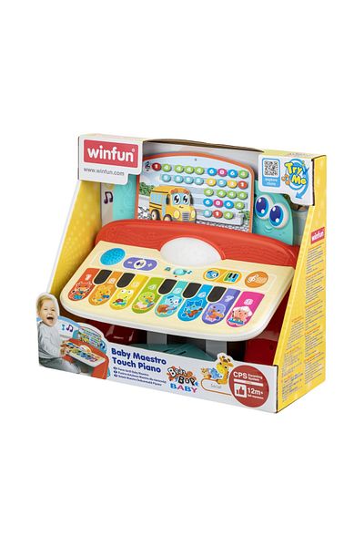 WINFUN Piano With Sounds And Lights With 8 Keys For Babies,