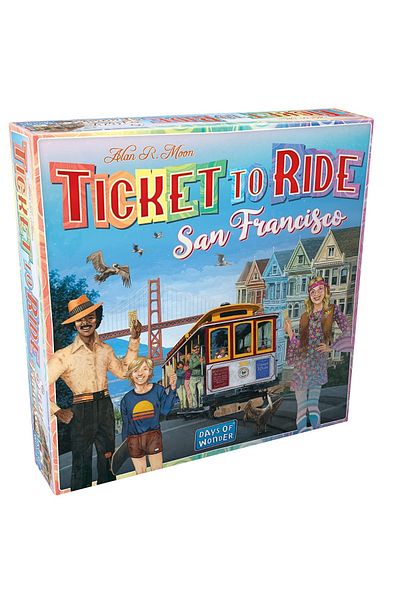 Ticket to ride Joc De Societate San Francisco, Limba Engleza