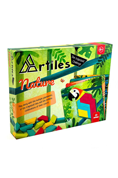 Svoora Εκπαιδευτικό παιχνίδι μωσαϊκού με τραπεζοειδή σχήματα, φύση