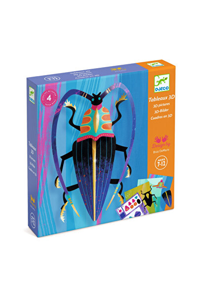 djeco Joc Creativ Insecte Stralucitoare,