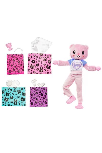 mattel Barbie Barbie Doll Reveal Box Teddy Bear