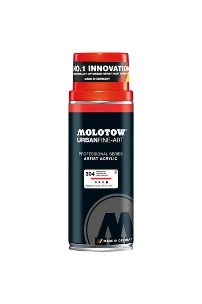 Molotow Ufa Artist Acrylic Spray 400ml Cadmium Red