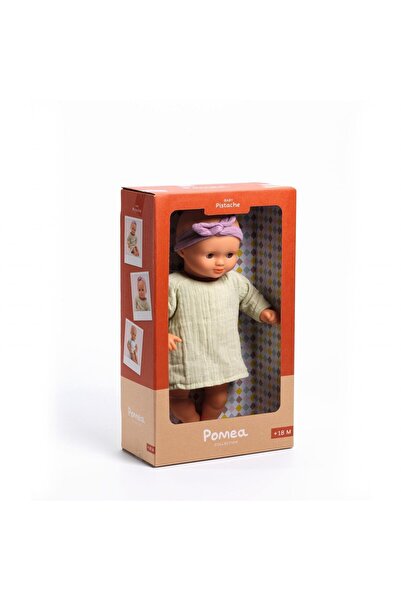 djeco Papusa Bebelus Pistache, 32 Cm,