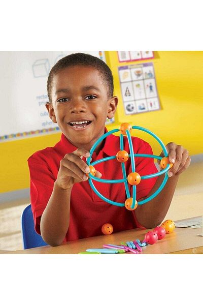 Learning Resources Set Of Building Geometric Shapes 170 Pieces