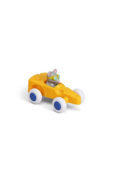 Bebeluc Mouse Racer in the Cheese Car - Cute Racer