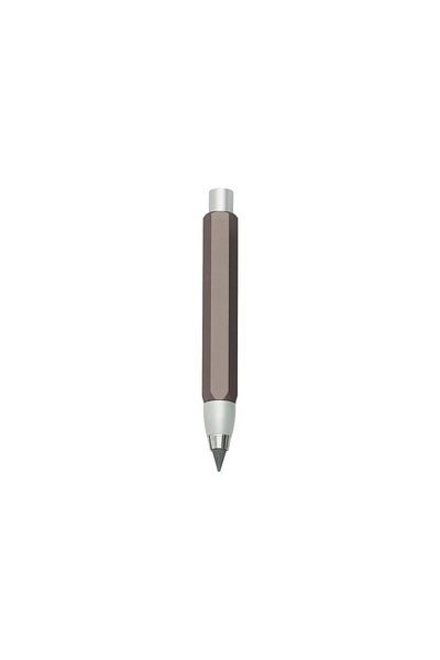 Wörther 4b Worther Compact Mechanical Pencil, Brown, Anodized Aluminum Body, 5.6 Mm