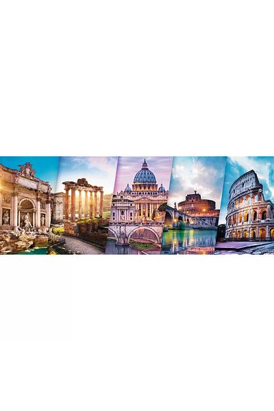 Trefl Puzzle 500 Panorama Cestování po Itálii