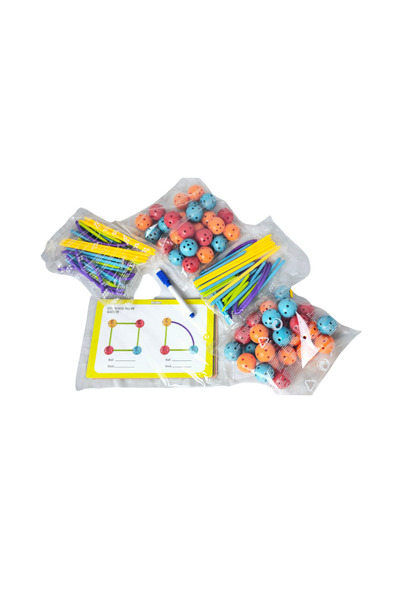 Bufnitel Steam Building Set - 3D Shapes (140 Pieces)