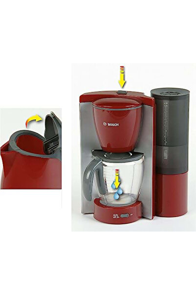 Klein Toy Set - Breakfast: Coffee Maker, Toaster And Kettle, Bosch