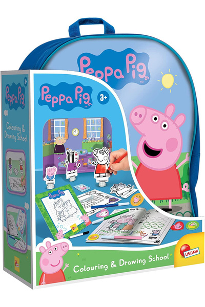 Lisciani Kit Creatie Cu Ghiozdanel - Peppa Pig