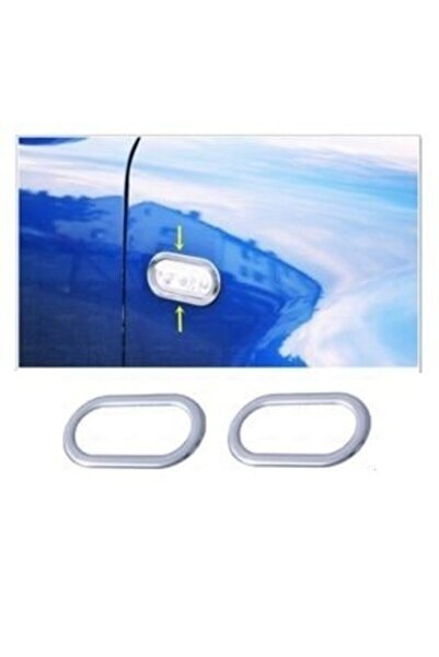 EBAL OTO AKSESUAR Seat Ibıza Mk3-mk4 Uyumlu Krom Sinyal Çerçevesi 2002 - 2008