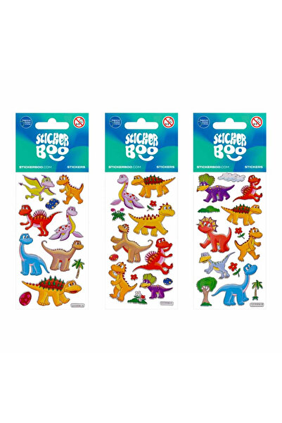 Micostore Dinosaur Stickers