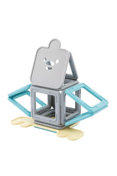 Clicstoys Set Magnetic De Construit- Magformers Animale 40 Piese