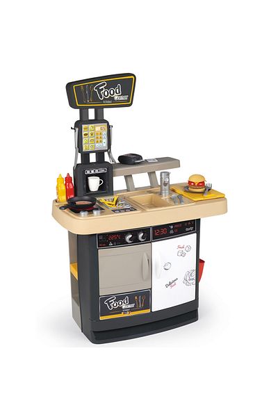 Smoby Food Corner Children's Restaurant Black