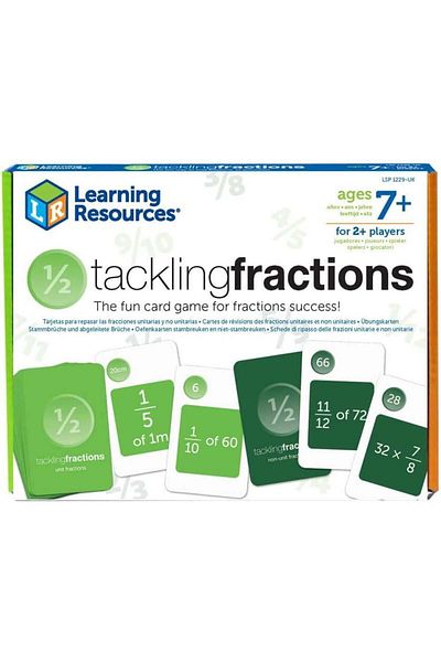 Learning Resources Card Game - Let's Practice Fractions