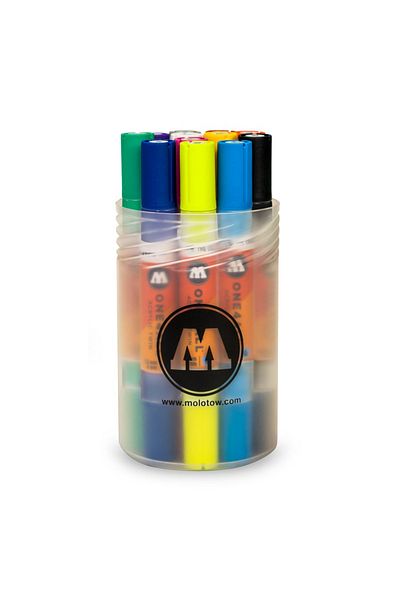 Molotow Marker Acrilic One4all Twin 1,5/4mm Box Mainkit 1