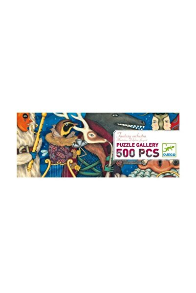 djeco Galerie de puzzle-uri - Orchestră fantezie - 500 de piese