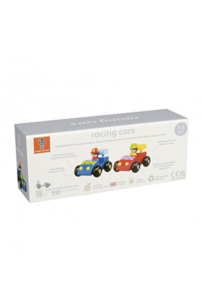 Orange Tree Toys Racing Car Set,