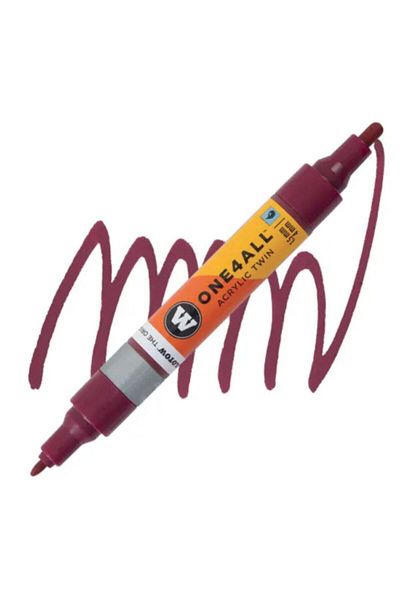 Molotow Acrylic Paint Marker, Dual Tip 1.5 And 4 Mm, One4all, Twin Pumpmarkers, 48 ​​Colors