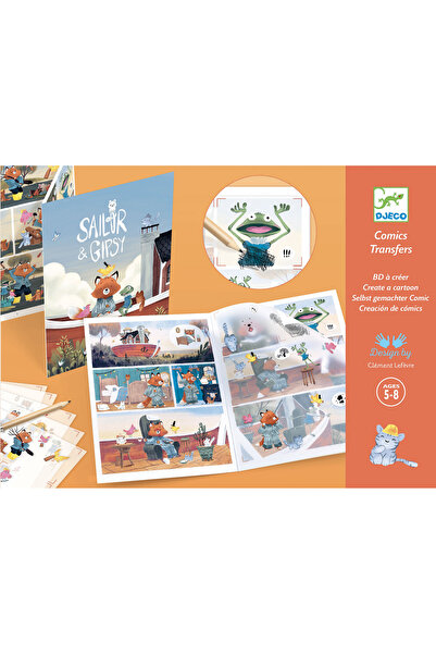 djeco Творчески комплект, Анимация, На лодката