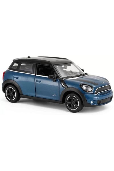 Rastar Mini Cooper Blue Metal Car 1 To 24 Scale