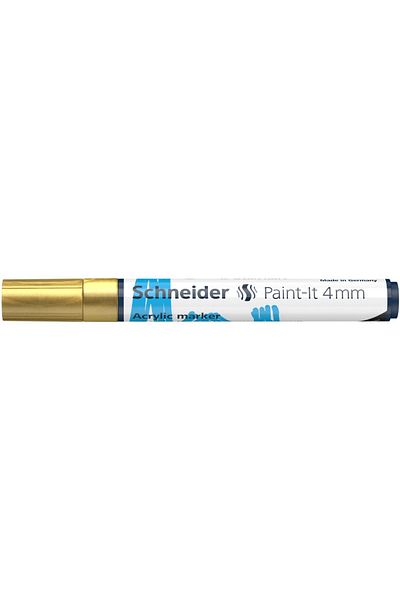 SCHNEIDER Acrylic Paint Marker, Round Tip 4 Mm, Paint-it 320, , 18 Colors