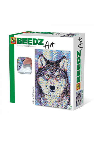 SES Creative Σετ χάντρες Beedz Art Iron-on - Wolf