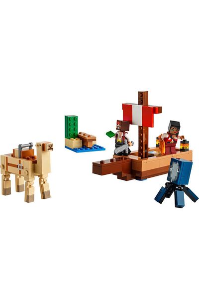 LEGO Sfeyx Minecraft Pirate Ship Ride 21259 – Children Who Love Adventure Games Ages 8 And Up