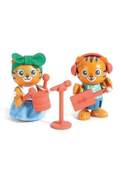 Hape Wooden Toy - Milo & Melody (11 PIECES)