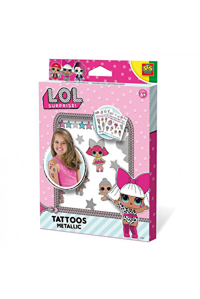 SES Creative lol Glitter Tattoo Set For Kids