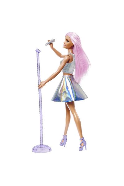 mattel Barbie Doll Barbie You Can Be Set Barbie Pop Star And Microphone