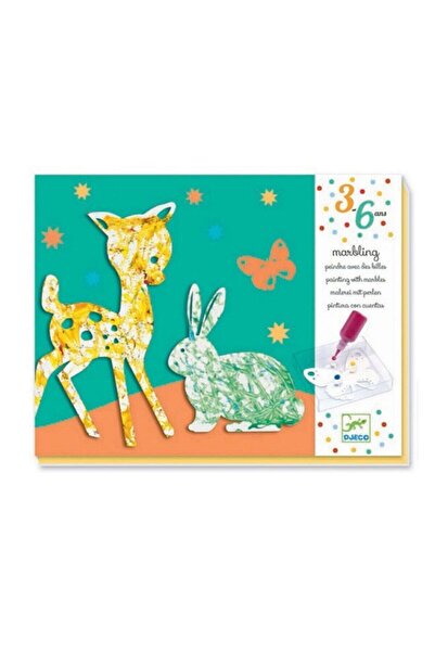 djeco Colorat / Marmorat - Paradă colorată