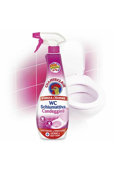 chante clair Detergent Spray Wc, Clor, 625 Ml, Chanteclair Schiumattiva Candeggina Cu Inalbitor