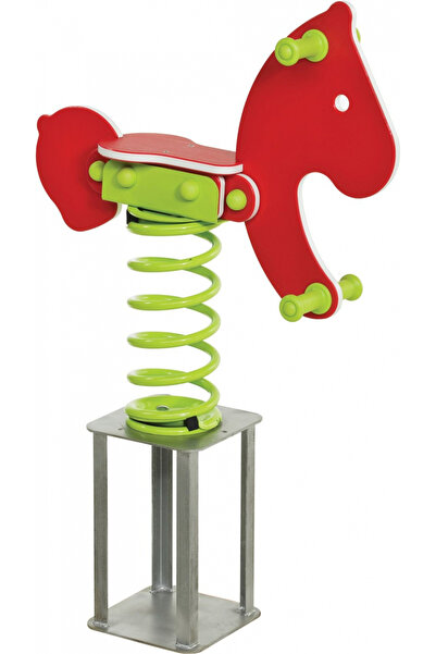 KBT Houpačka z HDPE Pony Spring s betonovým nástavcem