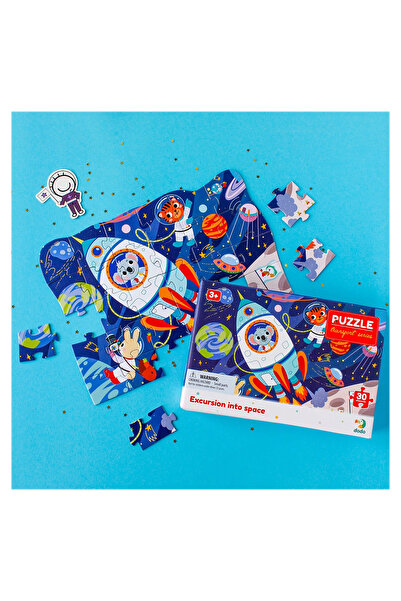 Dodo Puzzle - Calatorie prin spatiu (30 piese)