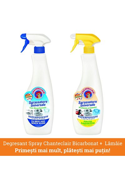 chante clair Promo Package: Chanteclair Universal Degreaser With Bicarbonate Lemon, 1200 Ml, Degreaser
