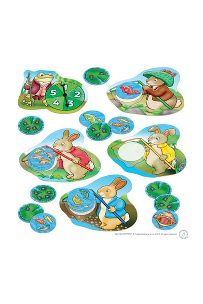Orchard Toys Joc Educativ Pescuieste Si Numara Peter Rabbit