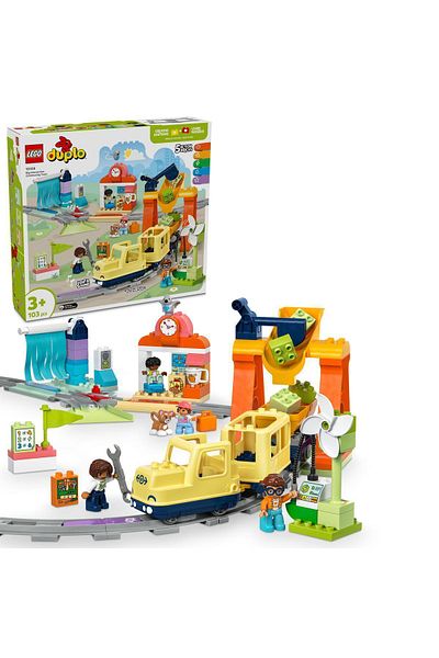 LEGO Dupllarginteractivneighborhootrai1042constructiosefo-yearolanu(10 PIECES)