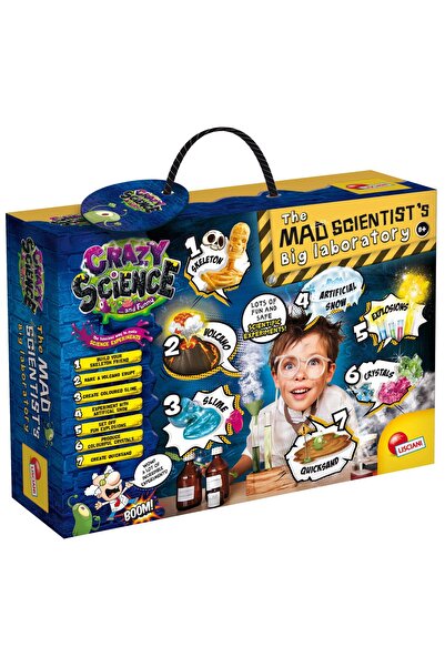 Lisciani Brilliant Experiments - Crazy Professor's Laboratory