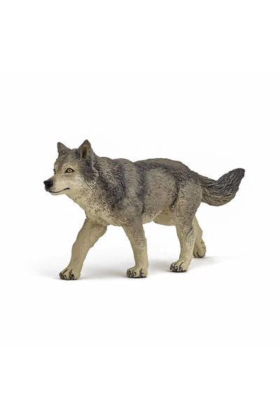 Papo Gray Wolf Figurine