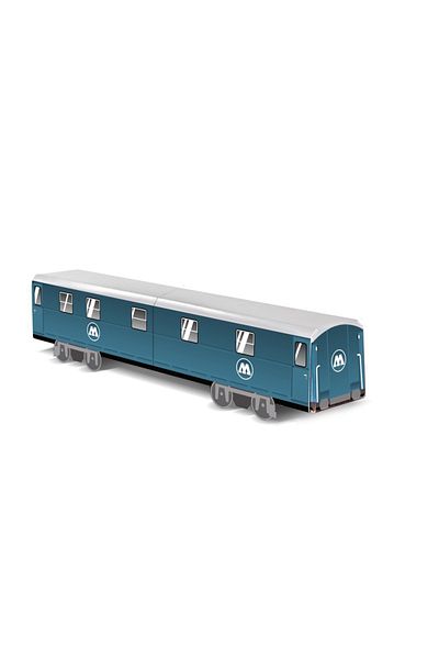 Molotow Cardboard Wagon Mini Subwayz Theme: Train