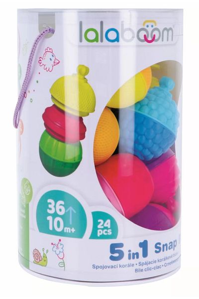 Trefl Lalaboom joc de dezvoltare bebe montessori 24 piese