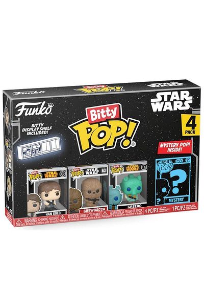 Funko Funko Bitty POP: Star Wars- Han Solo 4PK