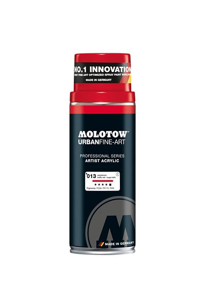 Molotow Ufa Artist Acrylic Spray 400ml Traffic Red