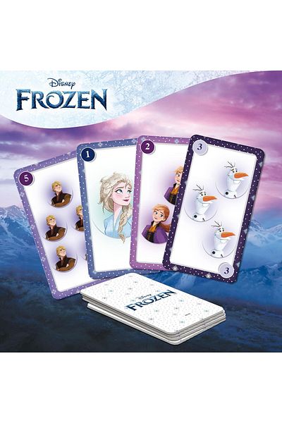Lisciani Joc De Carti 2 In 1 - Frozen